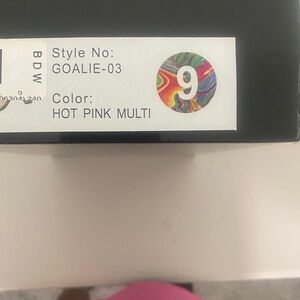 Hot Pink Multi Shoes